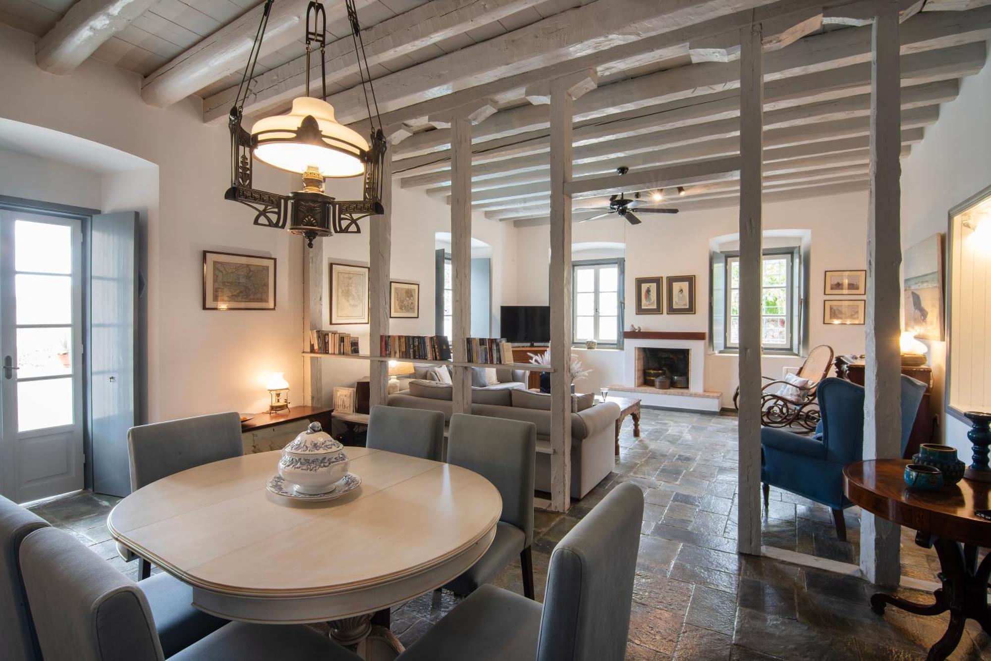 Villa 1853, Spetses Ground Floor Bagian luar foto